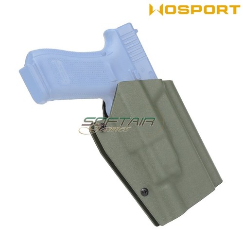 Fondina quick pull - pull, olive
