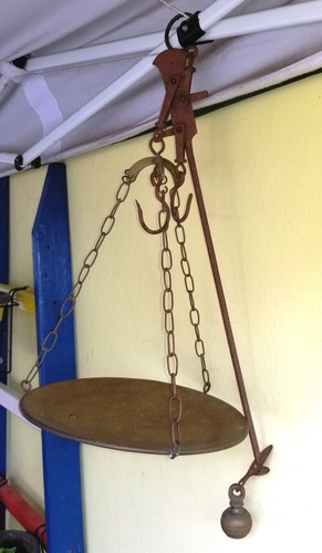 Bilancia stadera ottone - stadera,