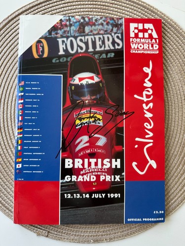 Ayrton senna signed official - senna,