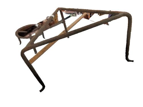 Antica base bracere ferro - antica,