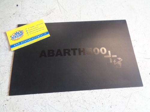 Depliant fiat 500 abarth - depliant,