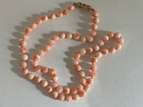 Collana girocollo corallo - girocollo,