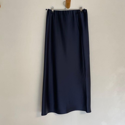Zara gonna lunga raso navy - zara,