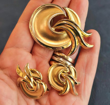 set spilla e orecchini vintage