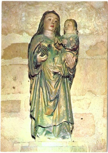 France saintines virgin with - saintines,