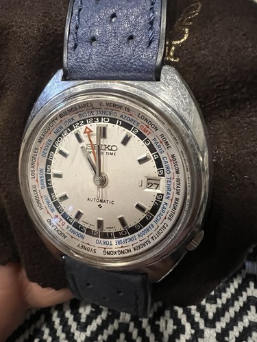Seiko world time jewels - 17,
