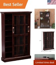 Espresso Finish Sliding Door
