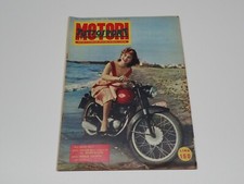 TUTTOSPORT MOTORI N° 6 DEL 1954 GILERA 150 cc. GIOVANNA RALLI