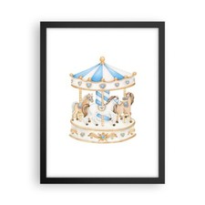 Poster 30x40cm Cavalli Giostra