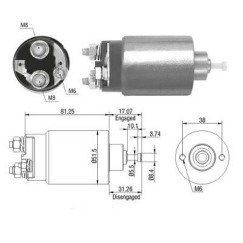 Elettromagnete motore - cv,
