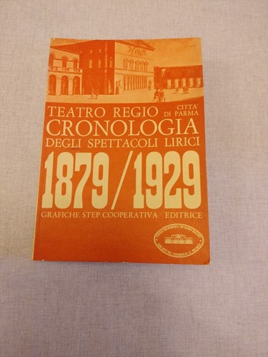 Teatro regio cronologia degli - teatro,