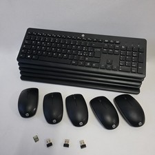 STOCK LOTTO INFORMATICA 7 TASTIERE + MOUSE HP STOCK PER RICAMBI