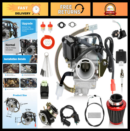 Kit carburatore gy6 - kit,