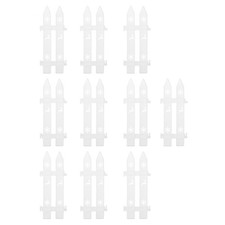  24 Pcs Plastic Fence