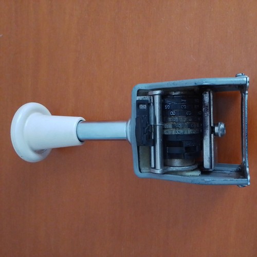 Timbro numeratore antico - timbro,