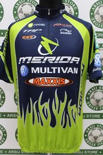 maglia ciclismo bike MERIDA BIEMME TG XL V957 shirt maillot trikot jersey