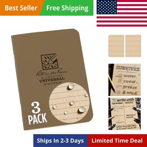 Rite the rain mini notebook - the,