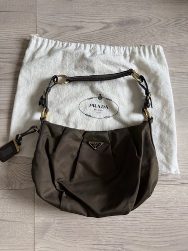 Borsa hobo prada tessuto - hobo,