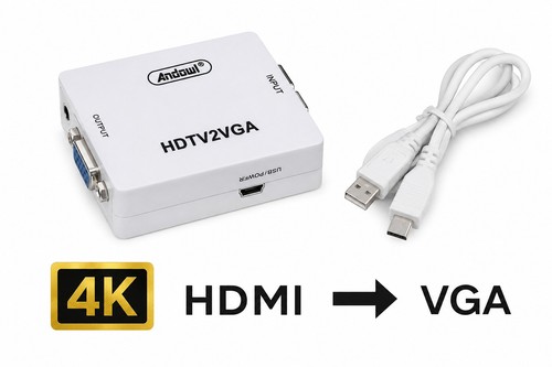 Convertitore hdmi vga con - hdmi, a