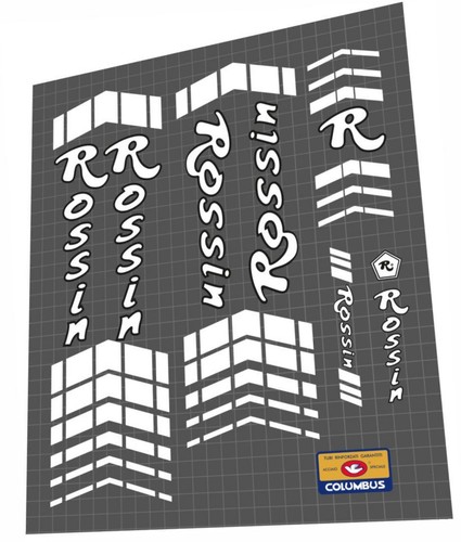 Kit decalcomanie telaio - , rossin