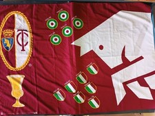 foulard bandiera Calcio Torino -- granata 1992/93