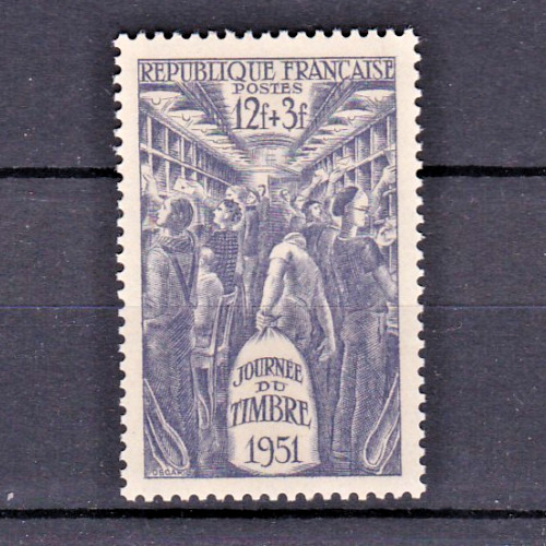 Timbre 1951 france - 1951, yvert