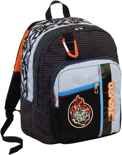 Zaino seven dual tribale nero - seven,