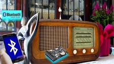 Radio antica upgrade bluetooth - radio,