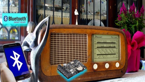 Radio antica upgrade bluetooth - antica,
