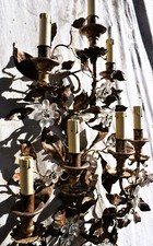 Antico lampadario  aplique in