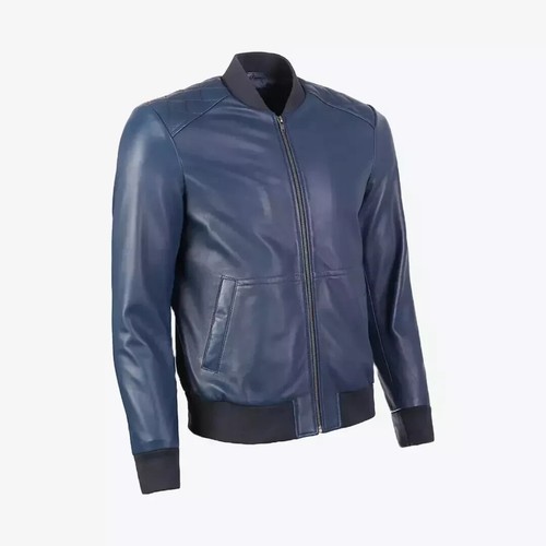 Giacca bomber volo uomo blu - giacca,
