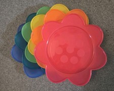 IKEA Saftig Flower Plates 7.5