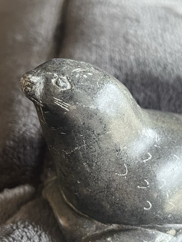 Scultura vintage inuit - , sigillo