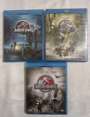 Jurassic park blu ray - jurassic, 1-2-3