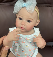 Bambola Reborn Corpo in Silicone Morbido Neonato Realistico fatto a mano 50 Cm