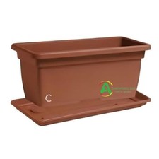 Cassetta Mega cm 100 Cotto + Ferri - Vaso capienza 110 lt