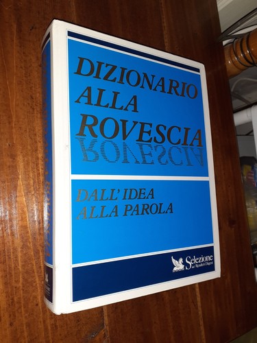 Dizionario alla rovescia - dizionario,
