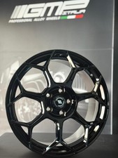 CERCHIO IN LEGA PER PEUGEOT 208 7,0J17" 4X108 30 65,10 GMP RACEWAY NERO CORSA