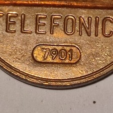 Gettone telefonico 7901 - gettone,
