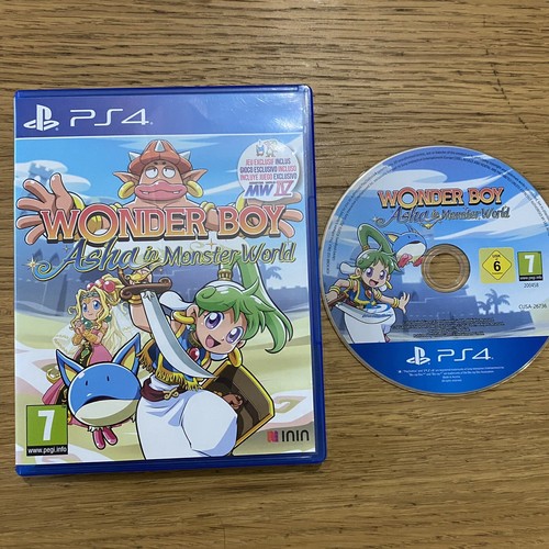 Jeu ps4 wonder boy asha - jeu,