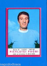 CALCIATORI PANINI 1967-68 - Figurina-Sticker - PAGNI - LAZIO - Rec