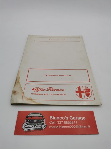 Manuale alfa romeo - alfa,