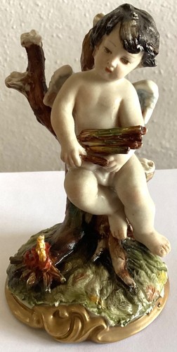 Capodimonte statuina angelo - capodimonte,