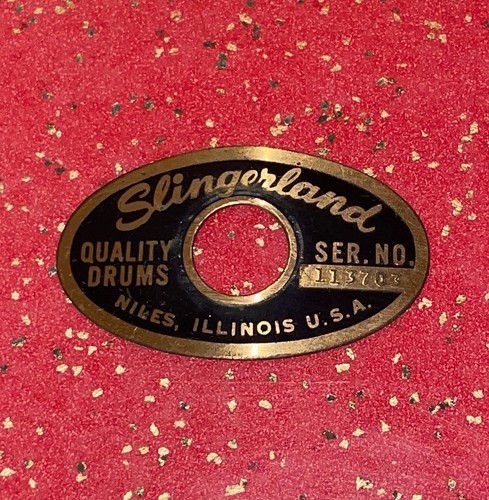 Distintivo batteria vintage