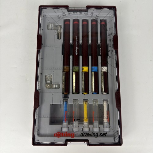 Rotring rapidograph pen set - rapidograph,