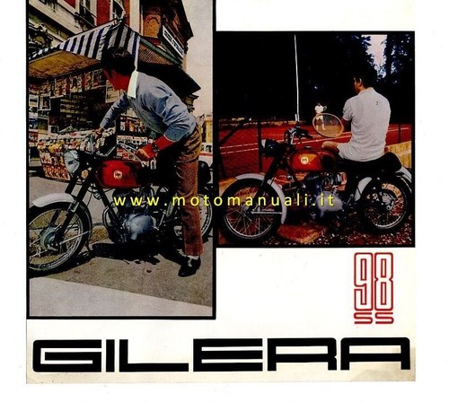 Gilera 1968 depliant - 1968,