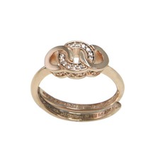 Anello Donna REBECCA BI4ARZ61-12 Bronzo Rosè Swarovski Misura 12