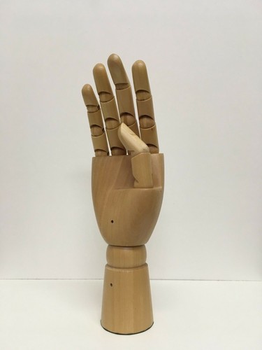 Mano legno donna - mano, espositore