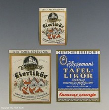 3 bottiglie etichette UOVA +