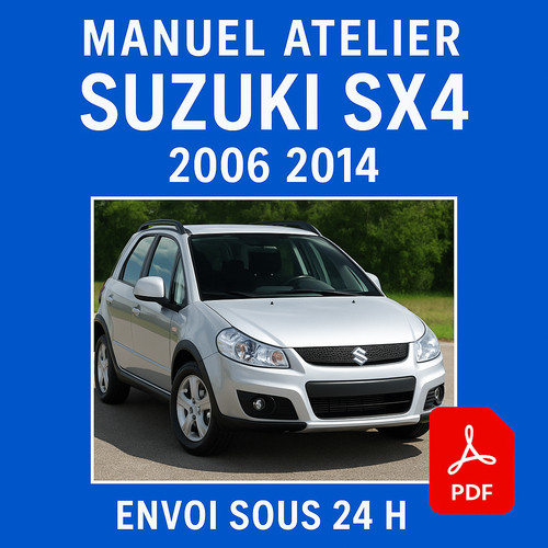 Manuel atelier suzuki sx4 - manuel,